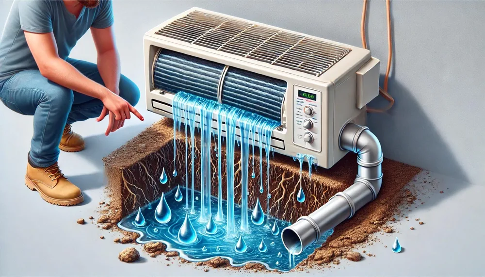 Aire acondicionado que gotea por dentro: causas y soluciones