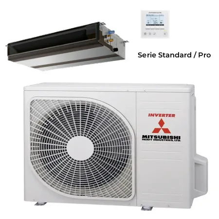 Aire acondicionado Mitsubishi Electric Conjunto MGPEZ50VJA+PAR41MAA Conducto