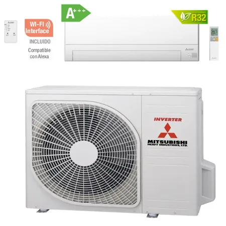 Aire acondicionado Mitsubishi Electric Split MSZ-MSZBT25VGK WIFI