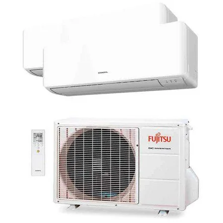 Aire acondicionado Multisplit 2×1 Inverter Fujitsu AOY40UI-KB + ASY20MI-KMCC + ASY35MI-KMCC